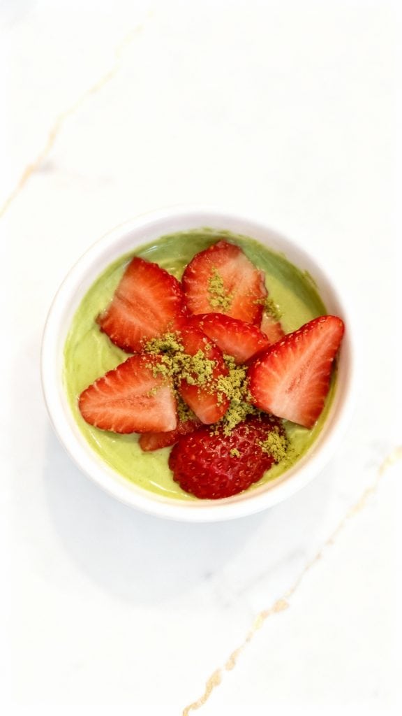 Vegan Matcha Coconut Panna Cotta