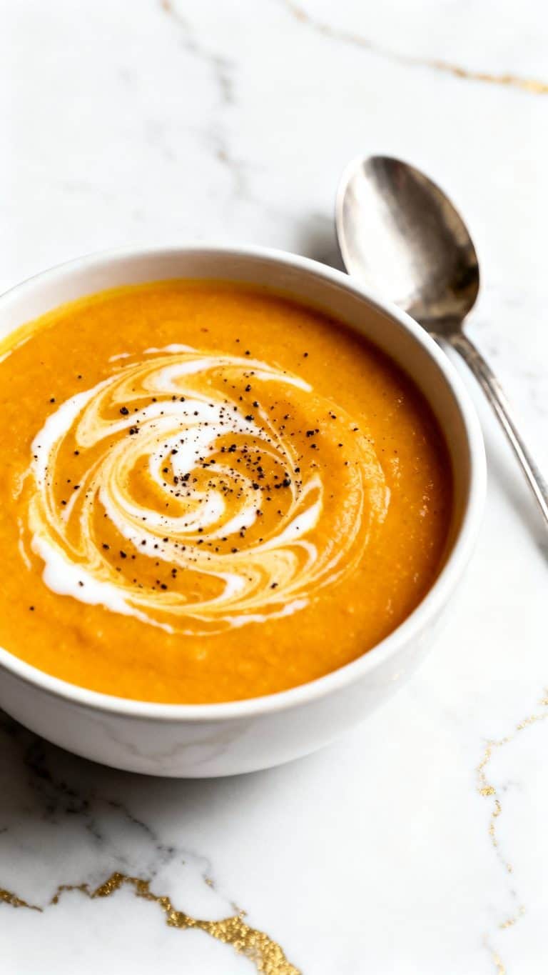 Crockpot Vegan Butternut Squash Soup