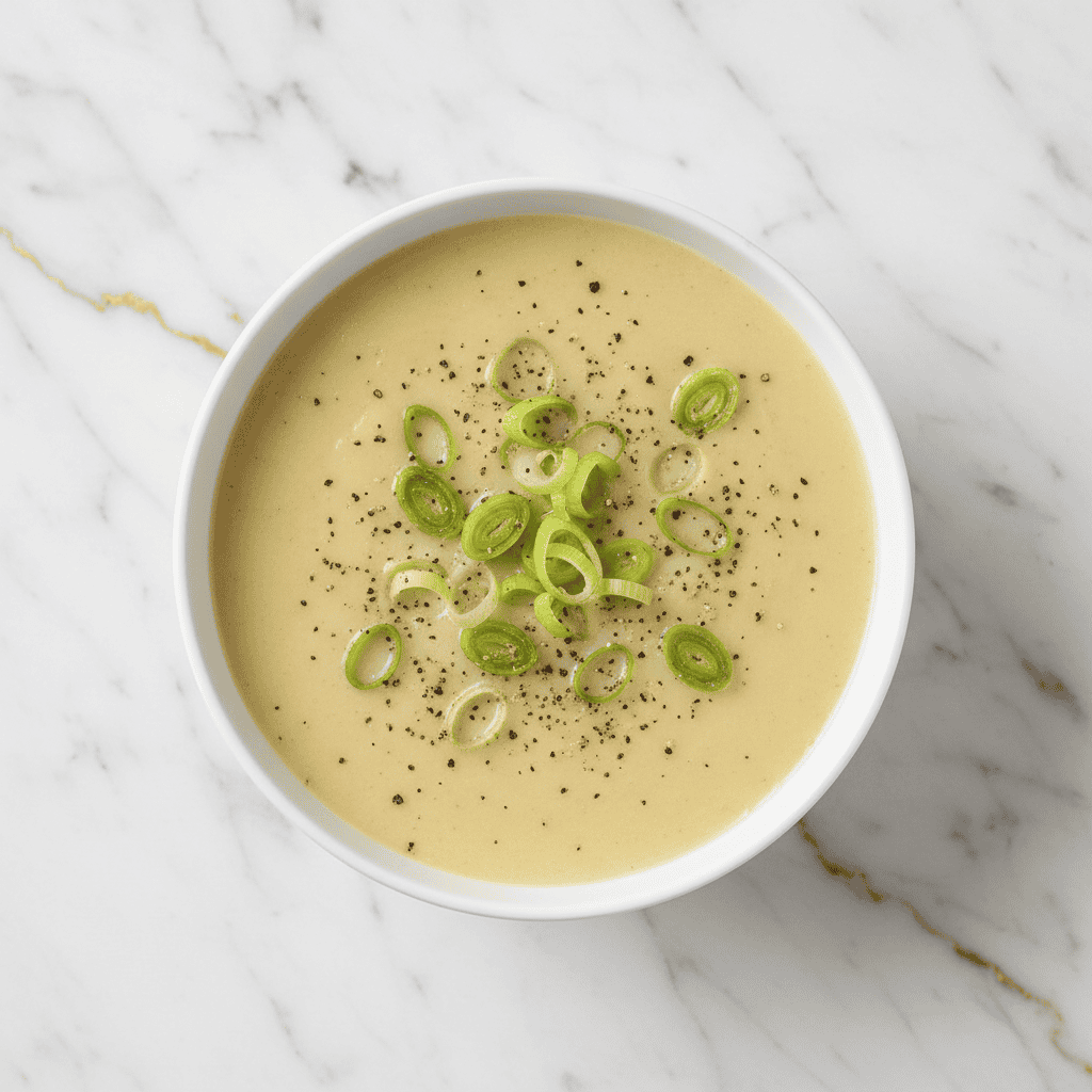 Crockpot Vegan Potato Leek Soup