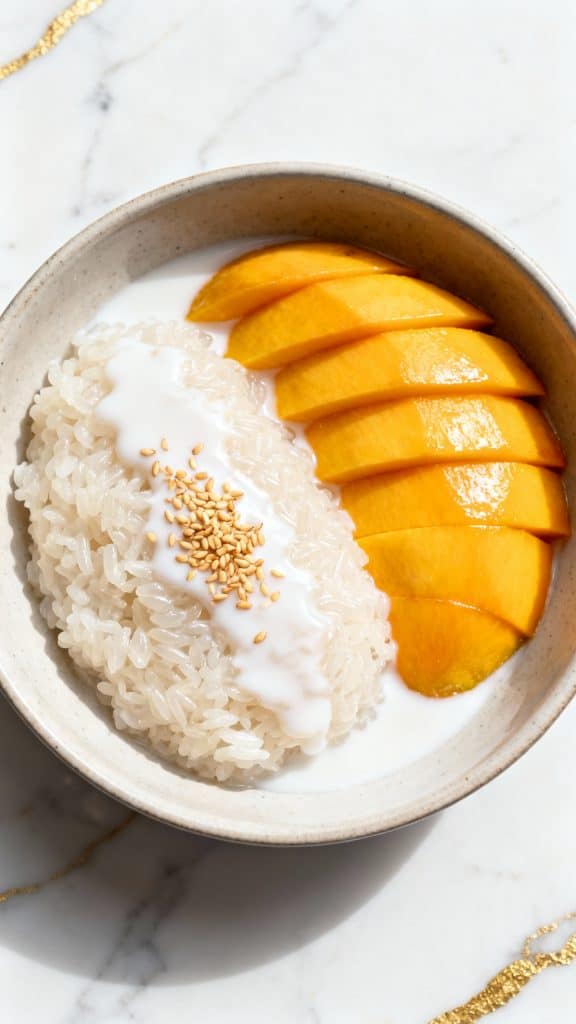 Coconut Mango Sticky Rice
