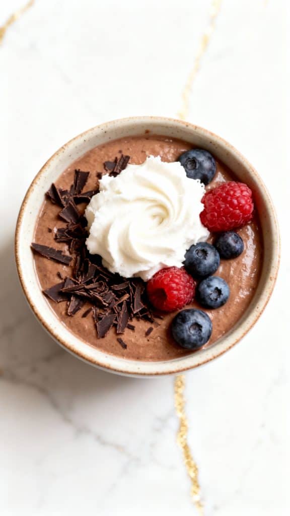 Vegan Chocolate Avocado Mousse