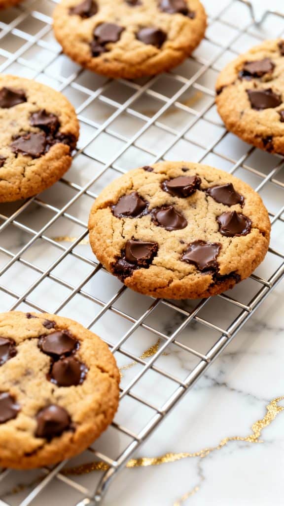 Vegan Chocolate Chip Cookies with Almond Milk