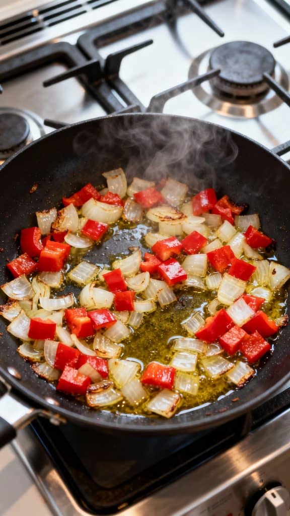 Crockpot Vegan Enchilada Casserole