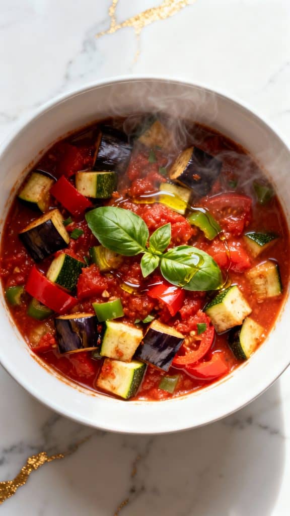 Crockpot Vegan Ratatouille – Eggplant