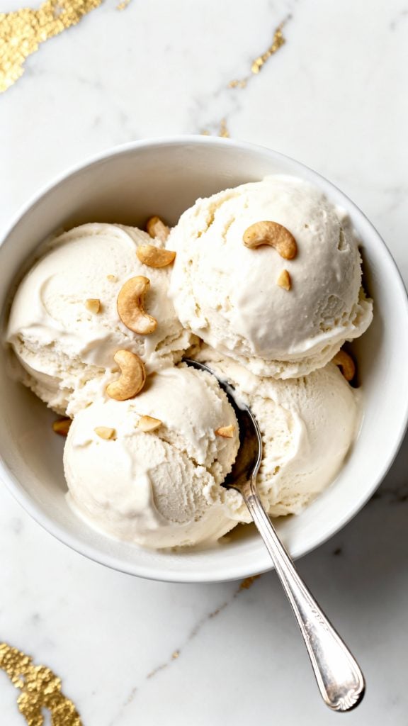Vegan Cashew Ice Cream