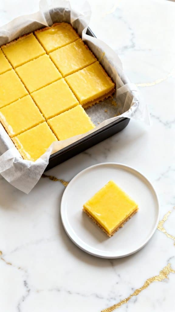 Vegan Lemon Bars
