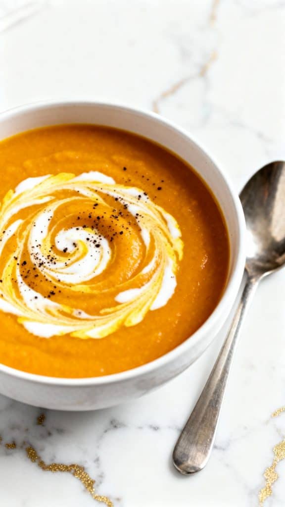 Crockpot Vegan Butternut Squash Soup