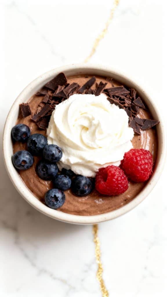 Vegan Chocolate Avocado Mousse