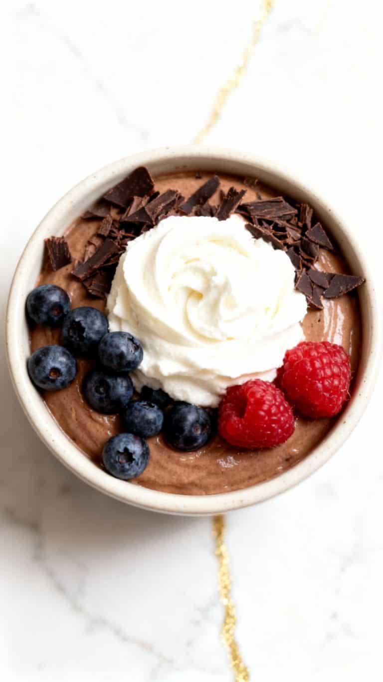 Vegan Chocolate Avocado Mousse