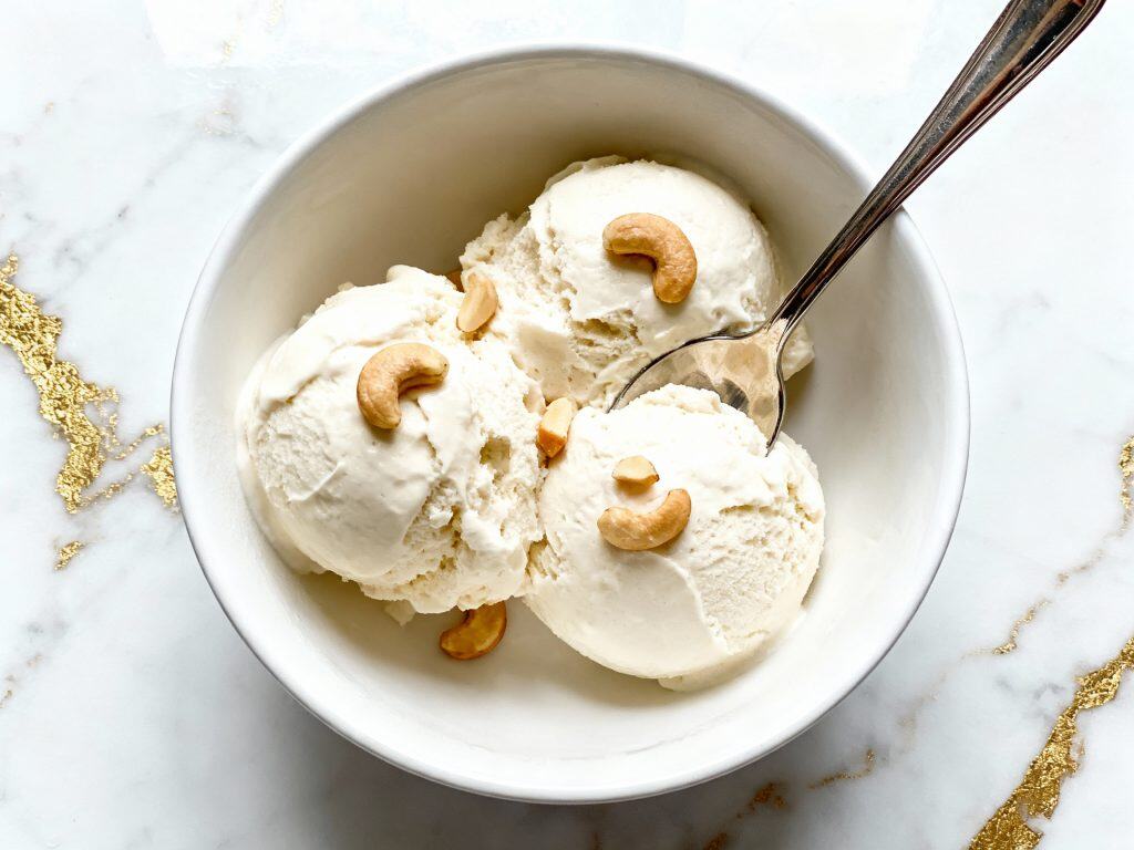 Vegan Cashew Ice Cream