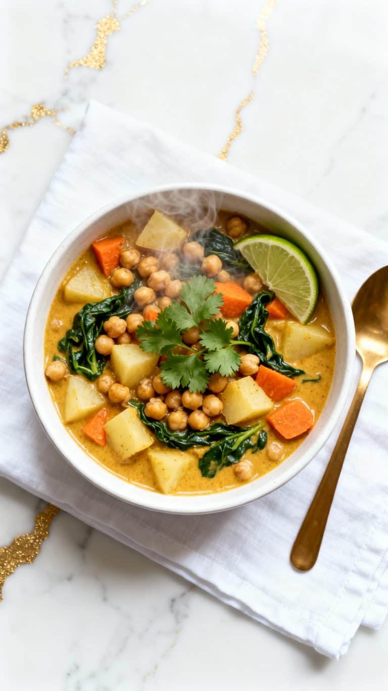 Crockpot Vegan Chickpea Curry