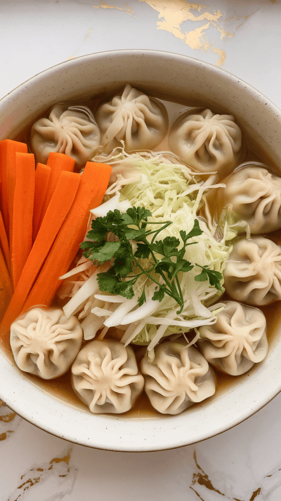Vegan Dumpling Soup Recipe