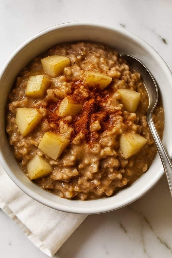 Vegan Apple Oatmeal Bake