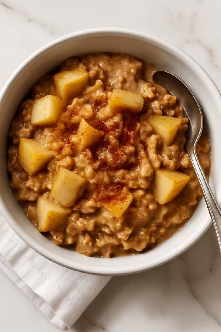 Vegan Apple Oatmeal Bake