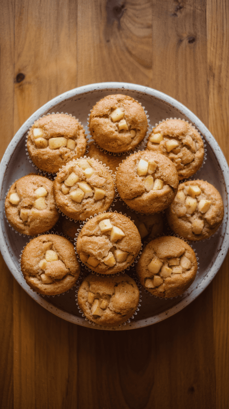 Vegan Apple Muffins