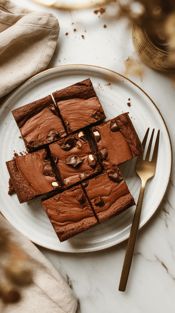 Vegan Butternut Squash Brownies