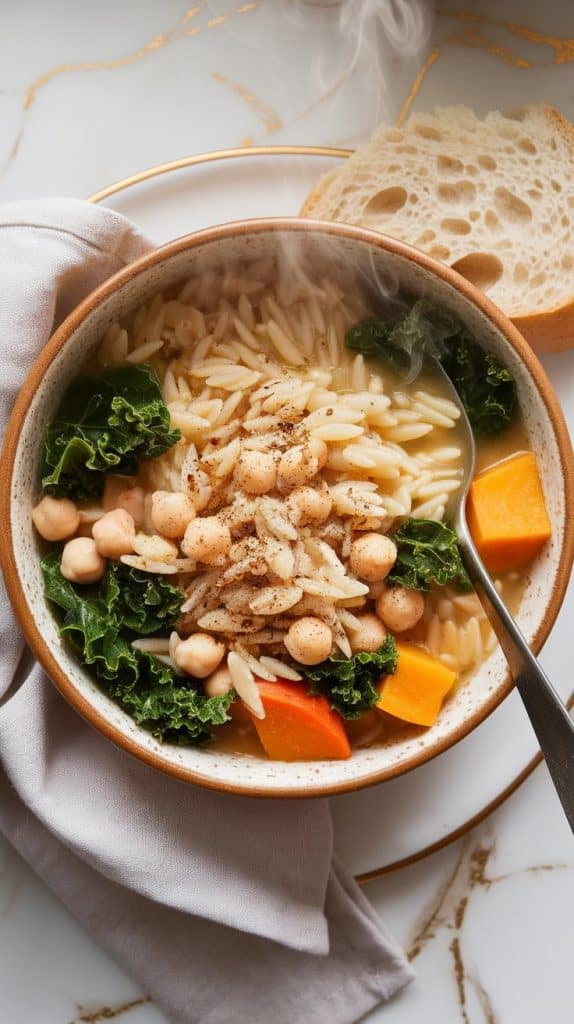 Vegan Fall Orzo One Pot