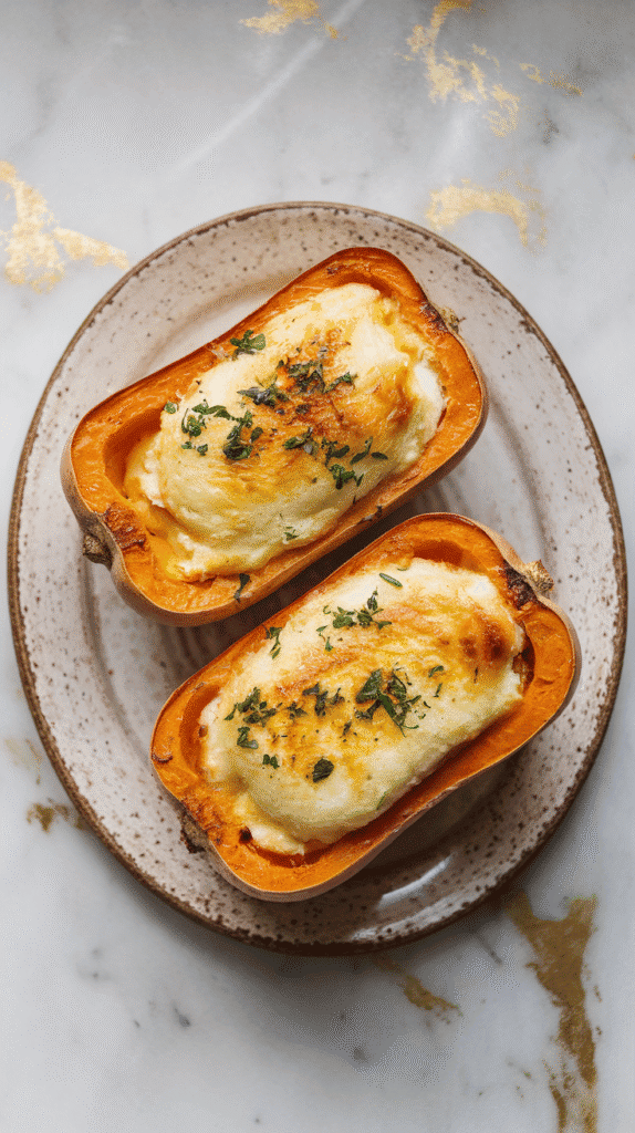 Twice Baked Butternut Squash