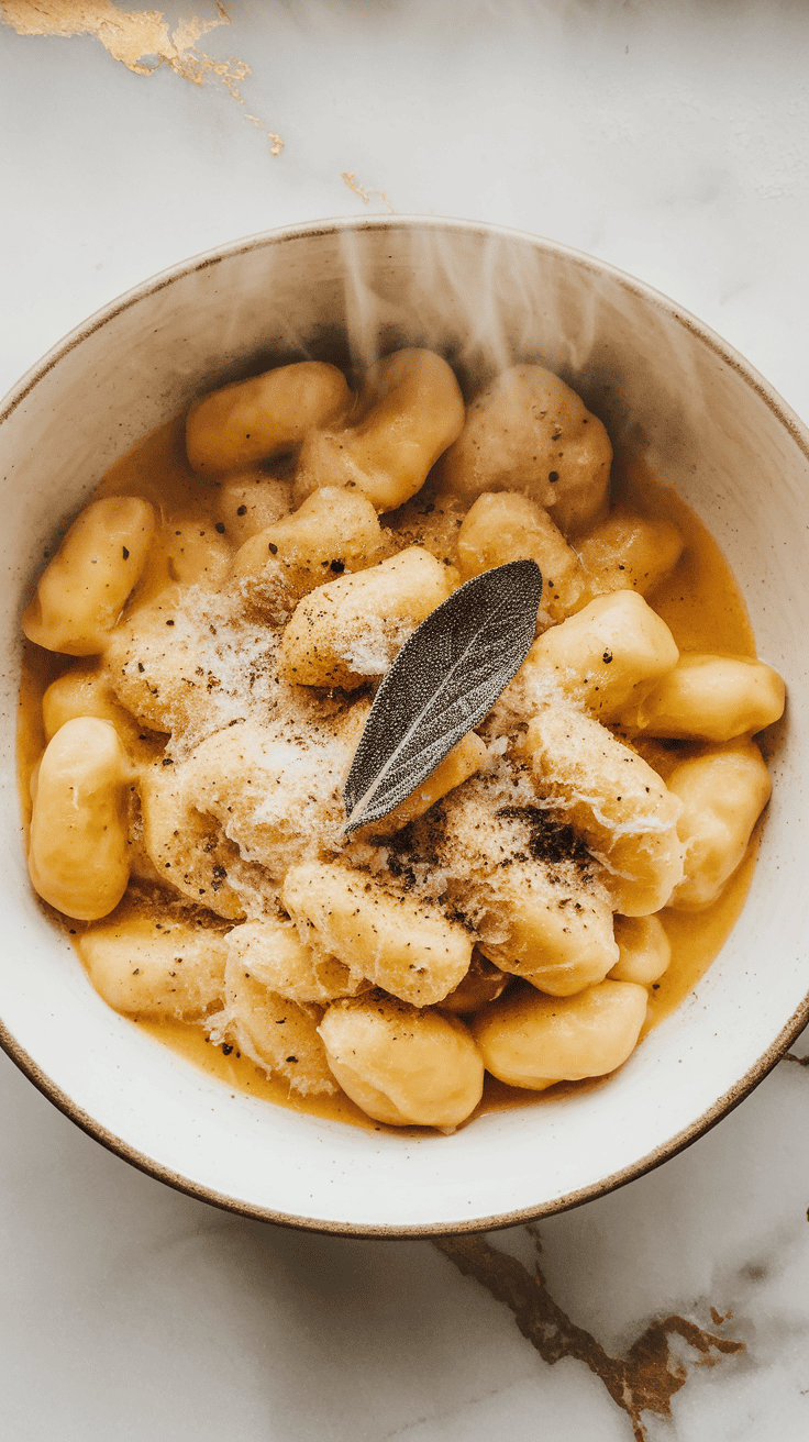 Creamy Butternut Squash Gnocchi