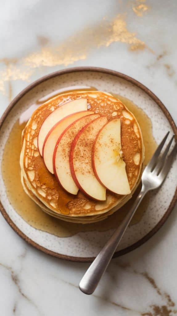 Vegan Apple Pancakes