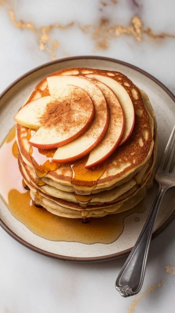 Vegan Apple Pancakes