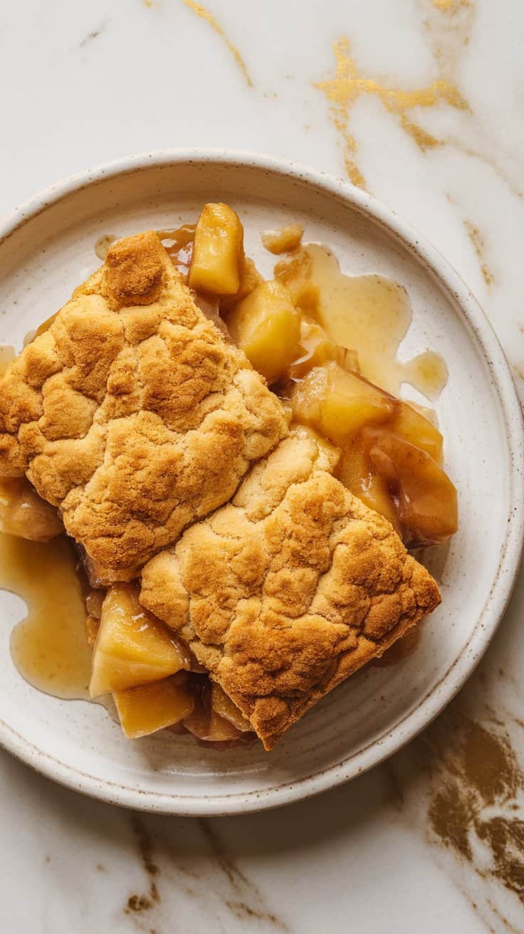 Vegan Apple Cobbler