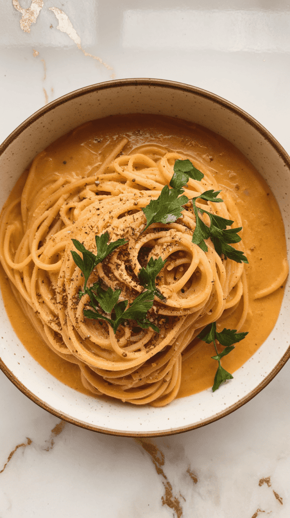 Vegan Butternut Squash Pasta Sauce