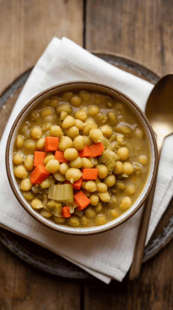Cozy Vegan Split Pea Soup
