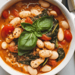 Creamy Vegan Tomato White Bean Stew
