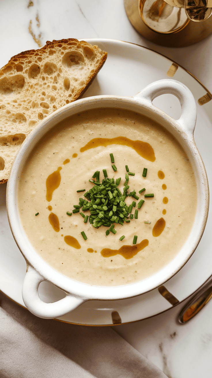 Vegan Potato Leek Soup