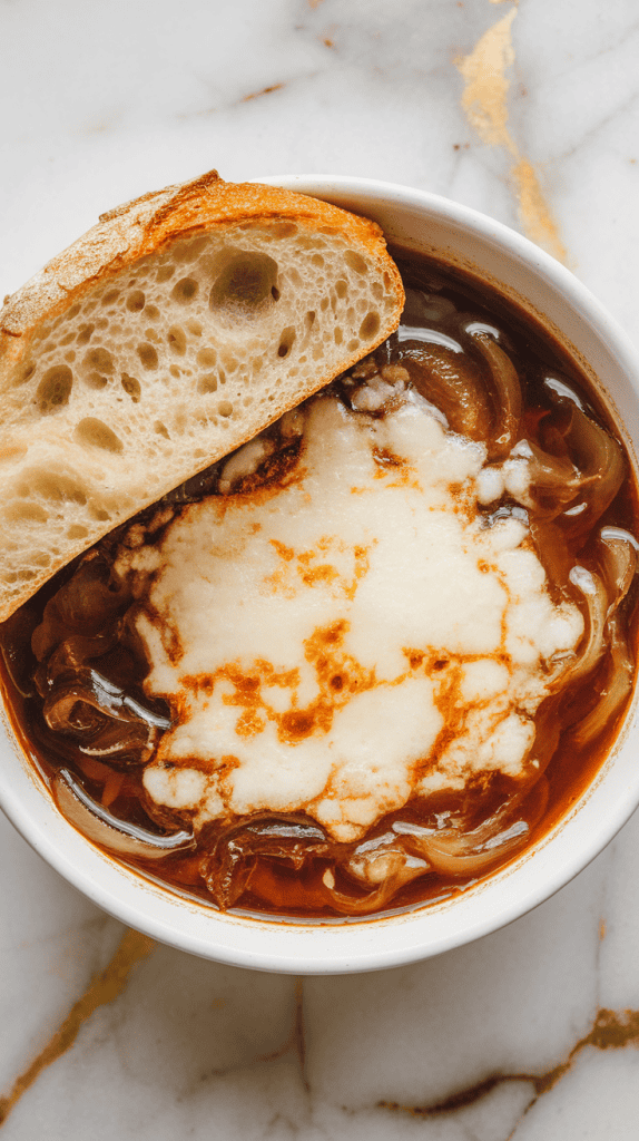 Cozy Vegan French Onion Soup