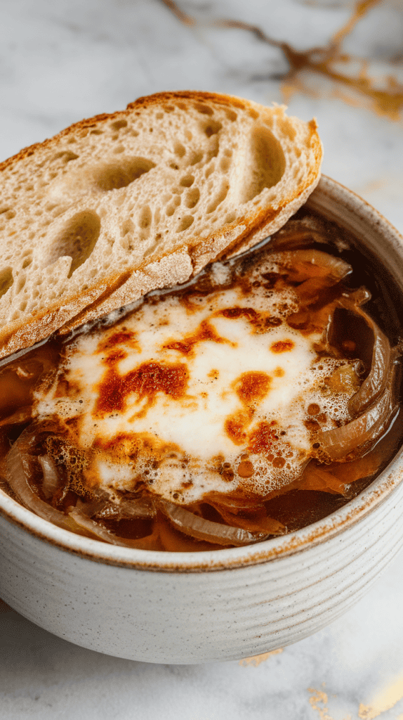 Cozy Vegan French Onion Soup