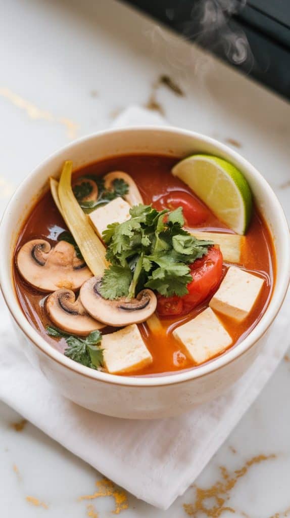 Vegan Tom Yum Soup