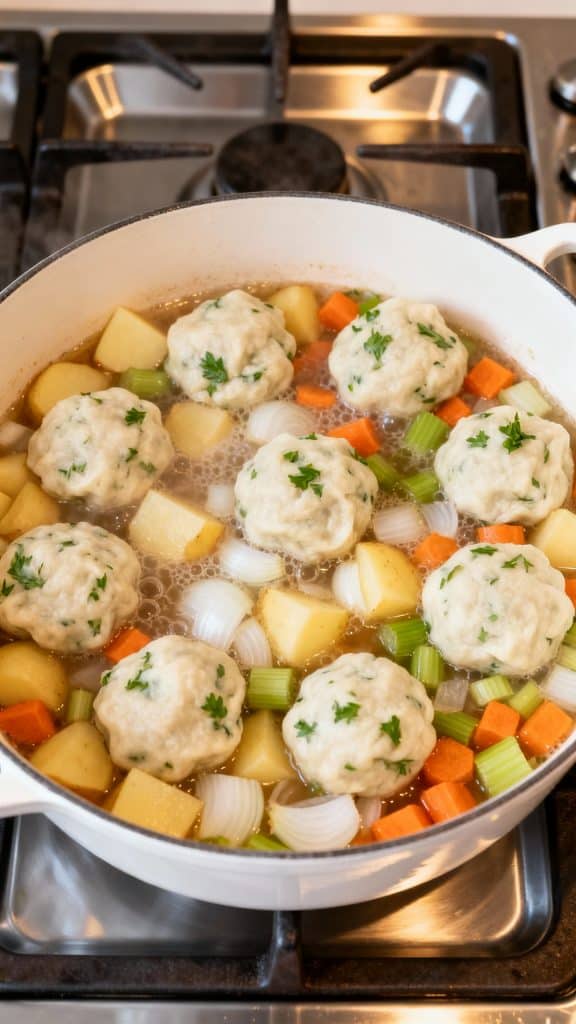 Vegan Dumpling Stew