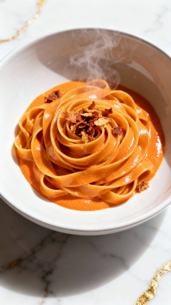 Vegan Creamy Pumpkin Sage Pasta
