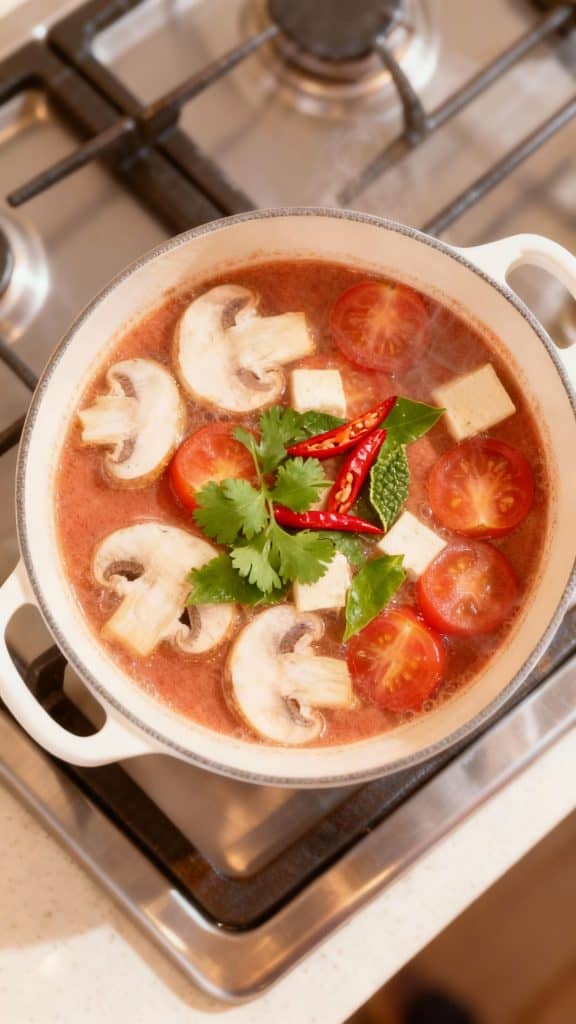 Vegan Tom Yum Soup