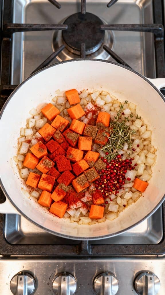 Creamy Vegan Tomato White Bean Stew