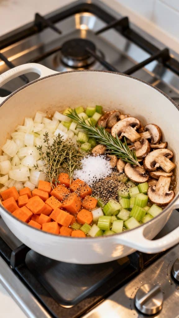 Vegan Creamy Wild Rice Soup