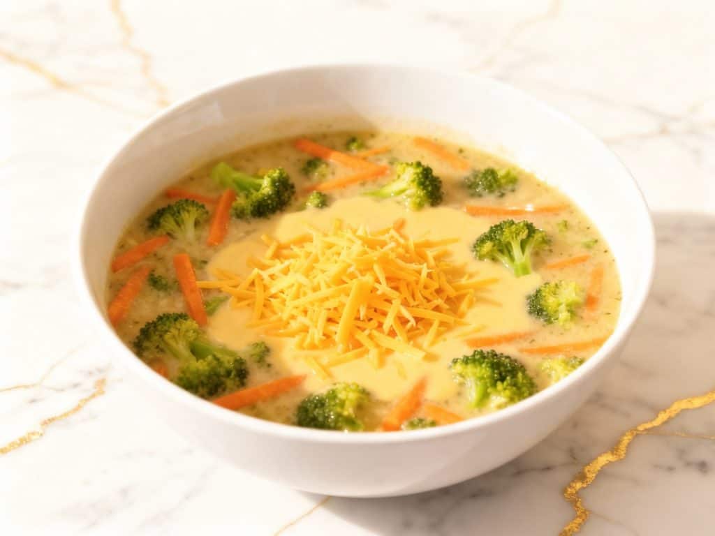 Vegan Broccoli Cheddar Soup