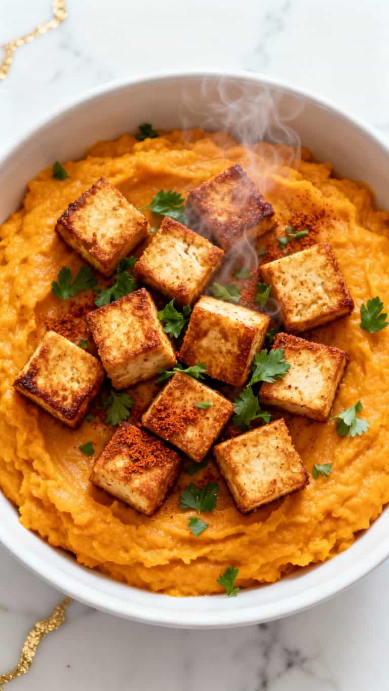 Smoky Tofu & Sweet Potato Mash