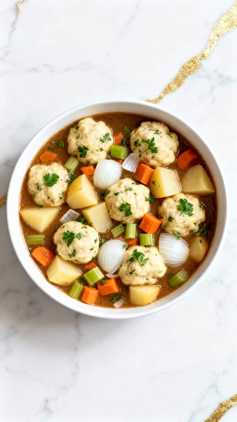 Vegan Dumpling Stew