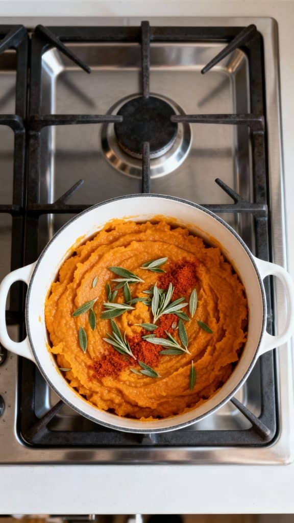 Vegan Creamy Pumpkin Sage Pasta
