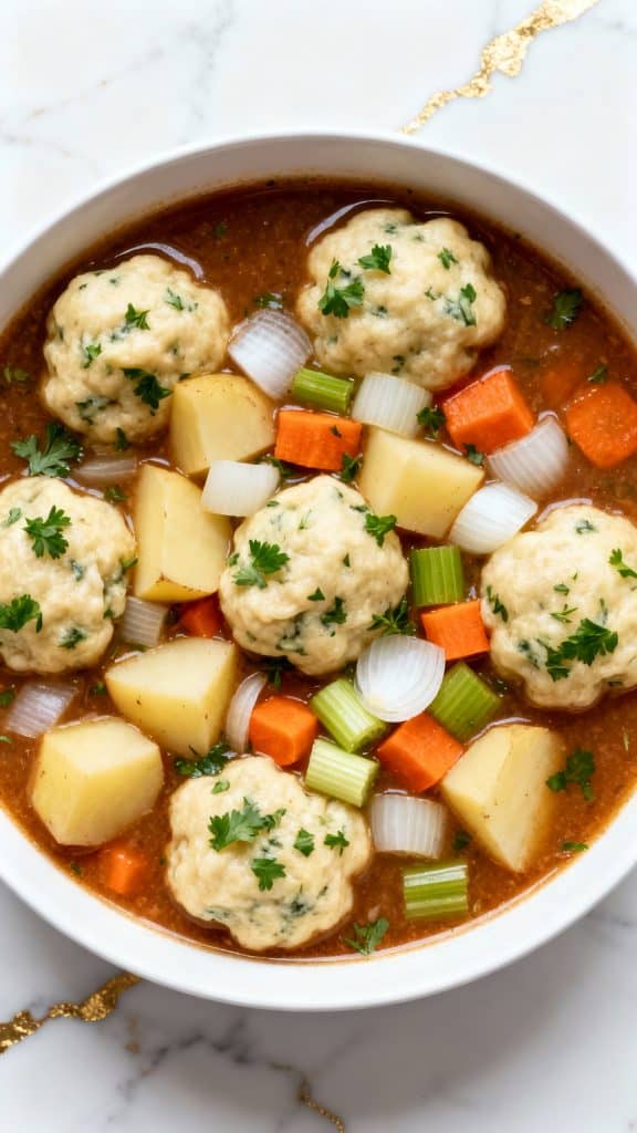 Vegan Dumpling Stew