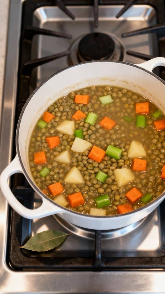 Cozy Vegan Split Pea Soup