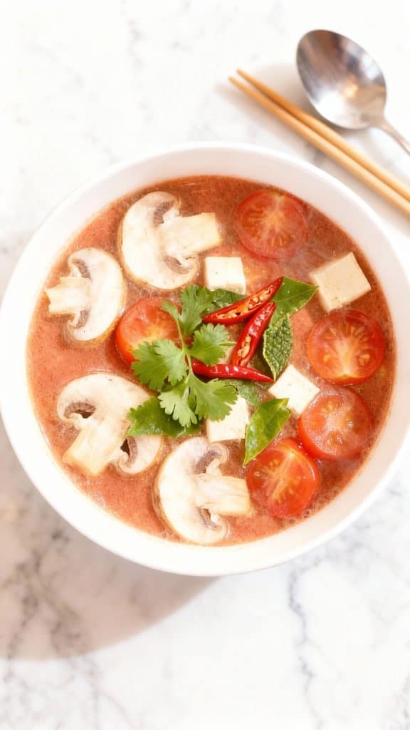 Vegan Tom Yum Soup