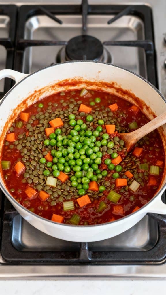 Vegan Lentil & Sweet Potato Shepherd’s