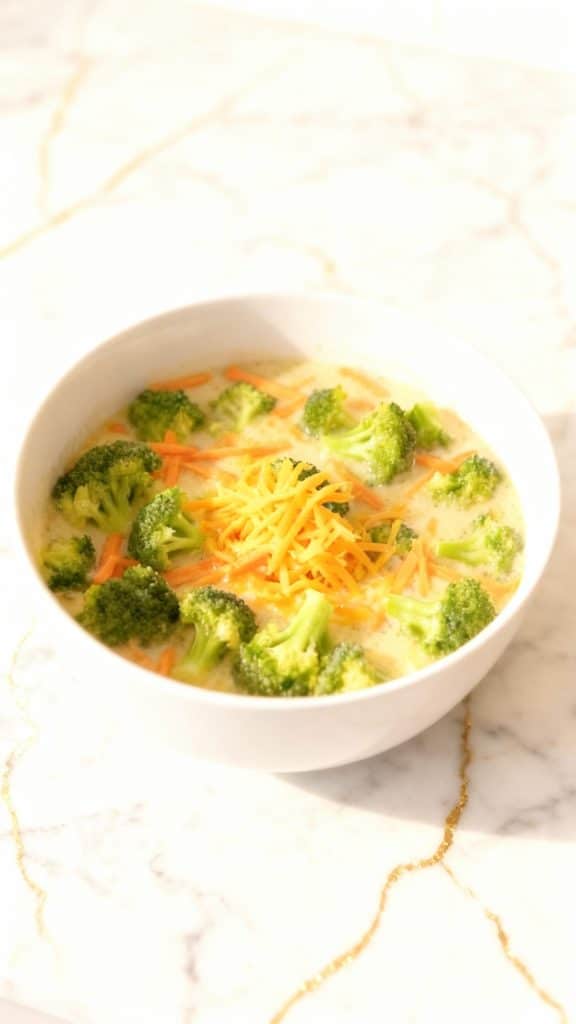 Vegan Broccoli Cheddar Soup