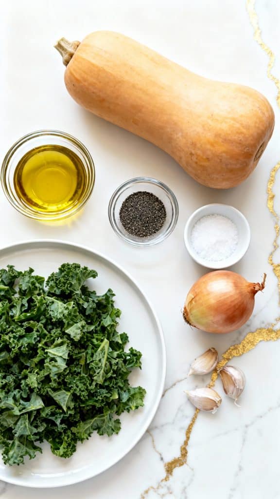 Vegan Butternut Squash Kale