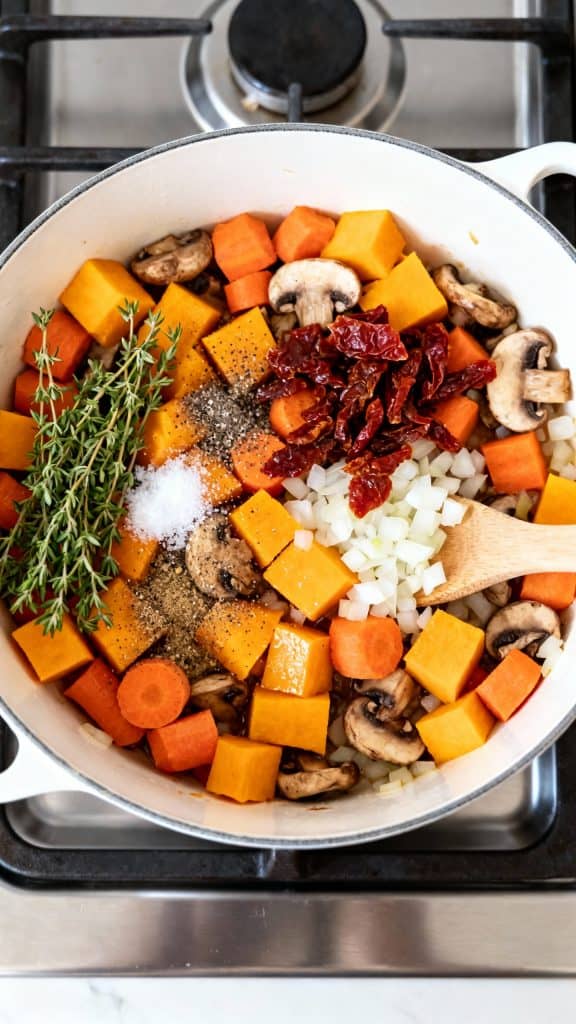 Vegan Fall One Pot Orzo