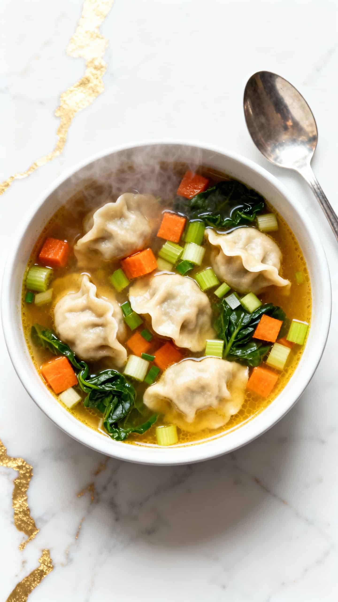 Vegan Dumpling Soup Recipe